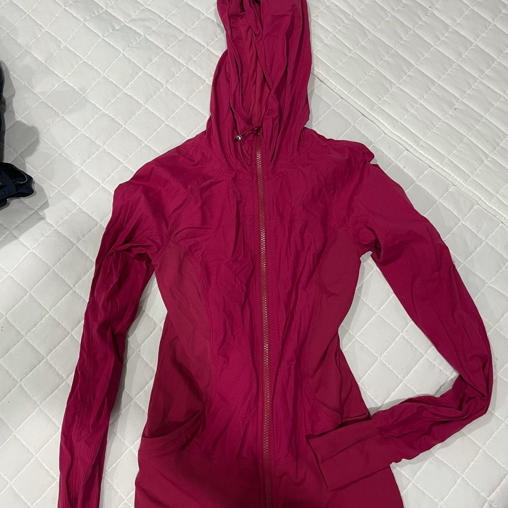 SOLD Lululemon Raspberry Reversible Jacket